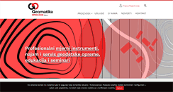 Desktop Screenshot of geomatika-smolcak.hr